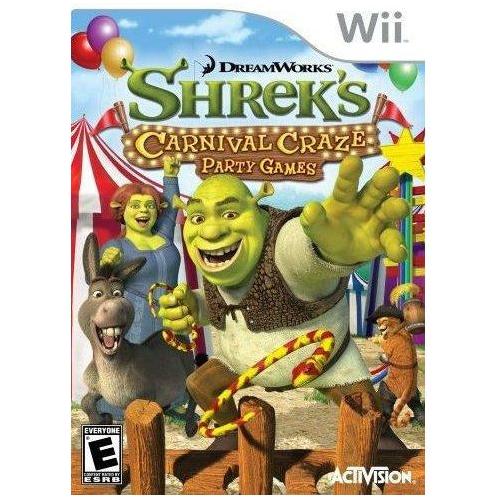 Wii - Jeux de fête Shreks Carnival Craze