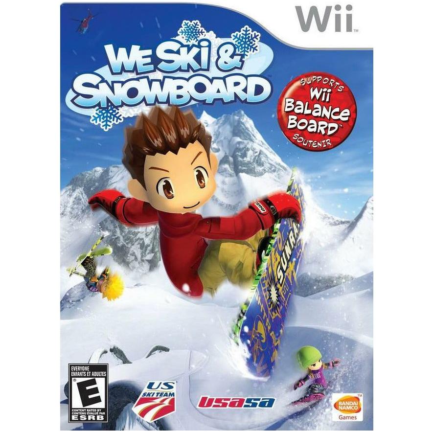 Wii - We Ski & Snowboard