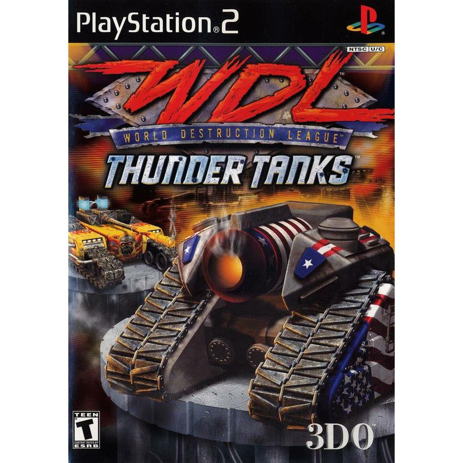 PS2 - Chars Thunder de la Ligue mondiale de destruction