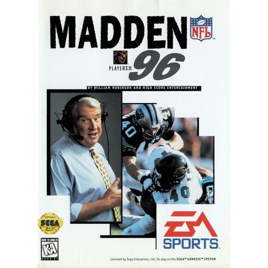 Genesis - Madden NFL 96 (au cas où)