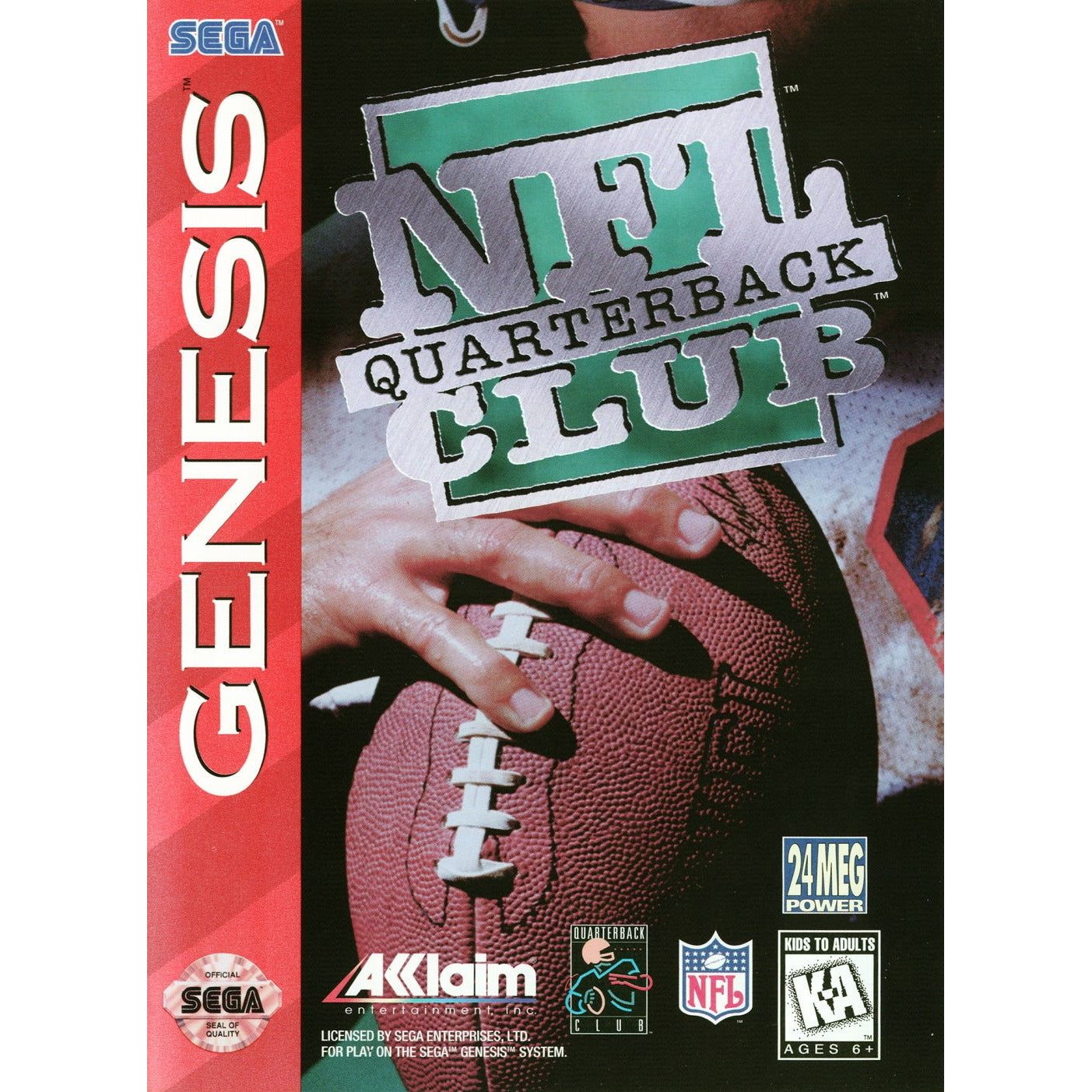 Genesis - NFL Quarterback Club (cartouche uniquement)