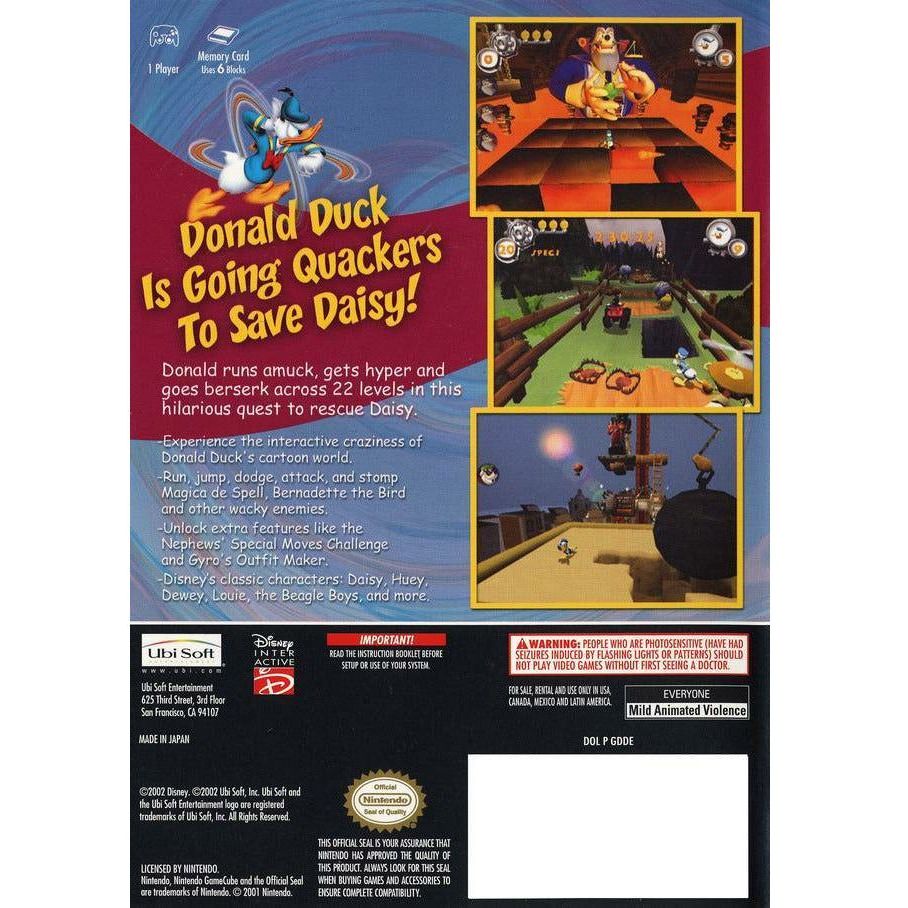 GameCube - Donald Duck Goin' Quackers