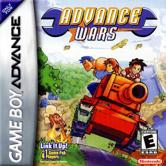 GBA - Advance Wars (cartouche uniquement)