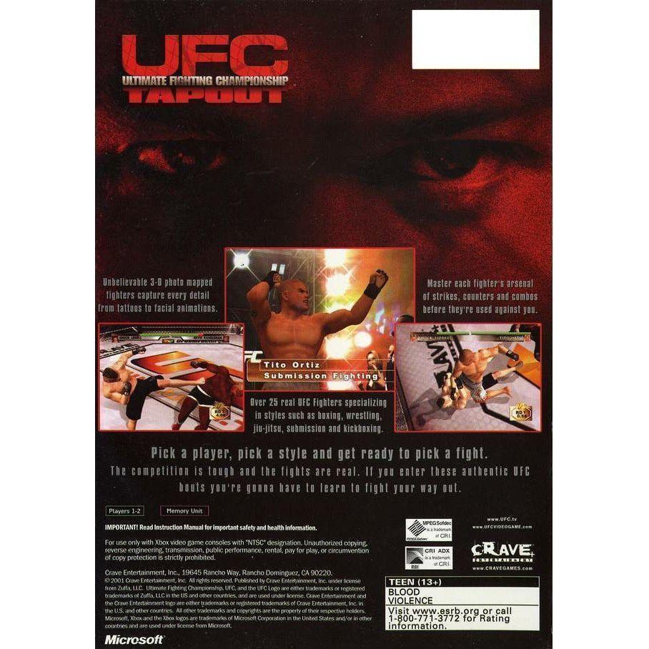 XBOX - UFC - Ultimate Fighting Championship Tapout (Printed Cover Art)