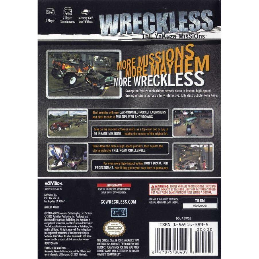 GameCube - Wreckless - The Yakuza Missions