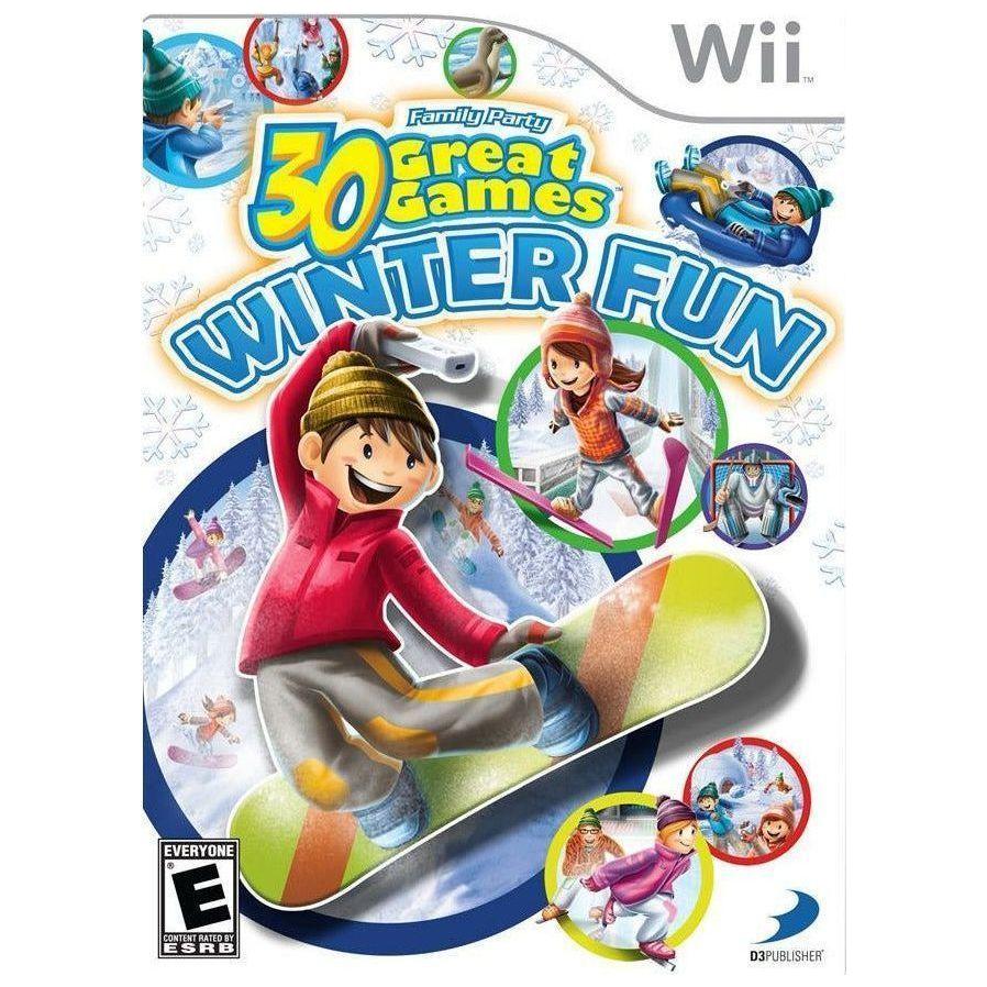 Wii - Fête de famille 30 grands jeux Plaisirs d'hiver