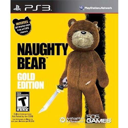 PS3 - Naughty Bear Édition Or