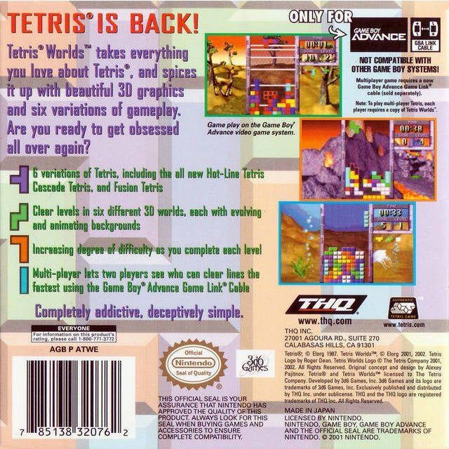 GBA - Tetris Worlds (cartouche uniquement)