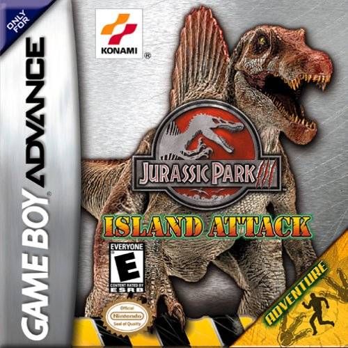 GBA - Attaque de l'île Jurassic Park III (cartouche uniquement)