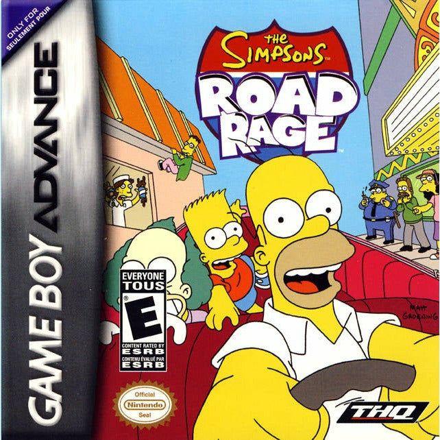 GBA - The Simpsons Road Rage (Complete in Box)