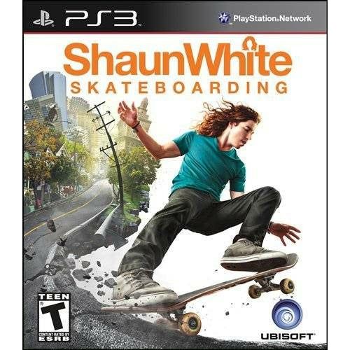 PS3 - Shaun White faisant du skateboard