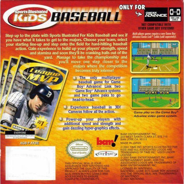 GBA - Sports Illustrated Kids Baseball (cartouche uniquement)