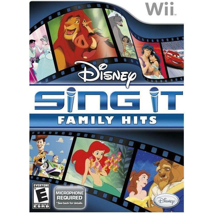 Wii - Disney Sing It Family Hits