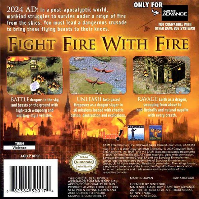 GBA - Reign of Fire