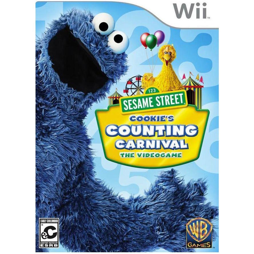 Wii - Sesame Street Cookie's Counting Carnival (jeu uniquement)