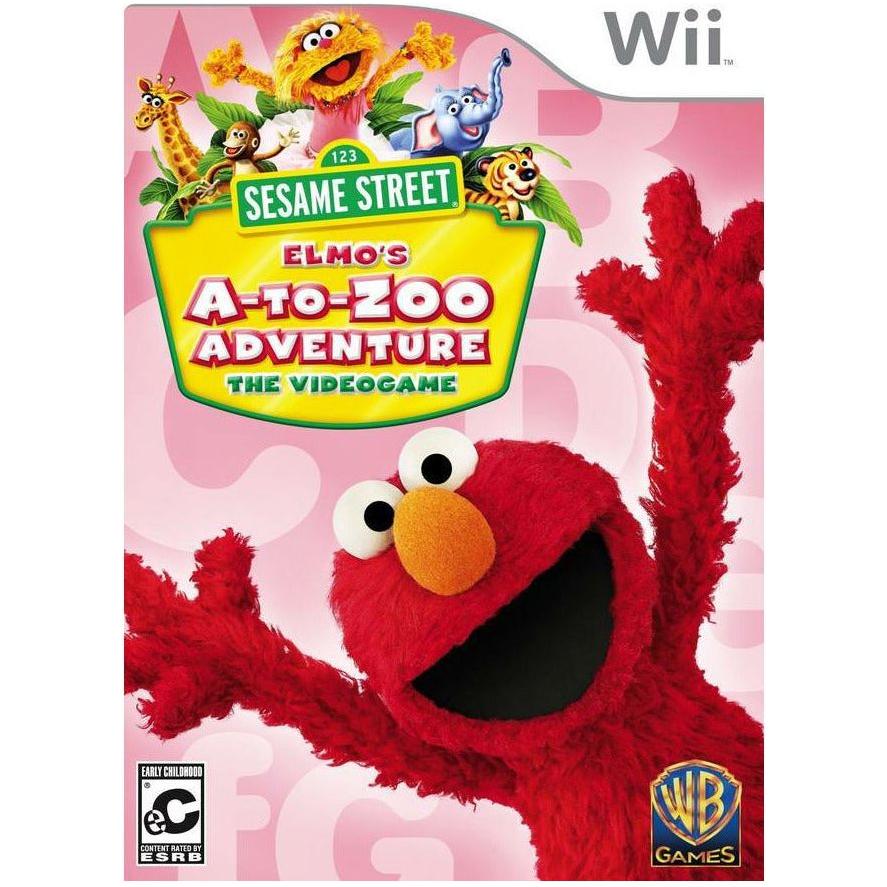 Wii - Sesame Street Elmo's A-to-Zoo Adventure (jeu uniquement)