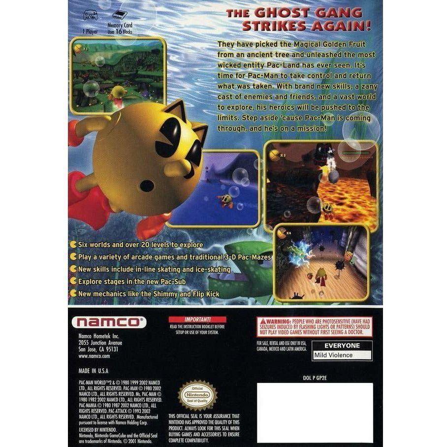 GameCube - Pac-Man Monde 2