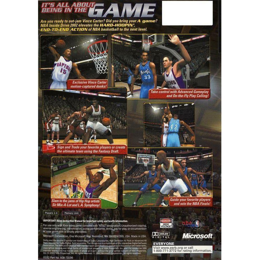 XBOX-NBA Inside Drive 2002