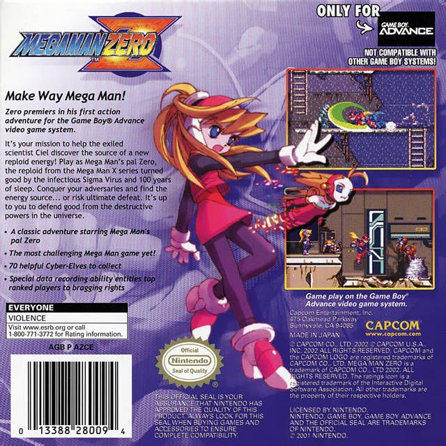 GBA - Mega Man Zero (Cartridge Only)