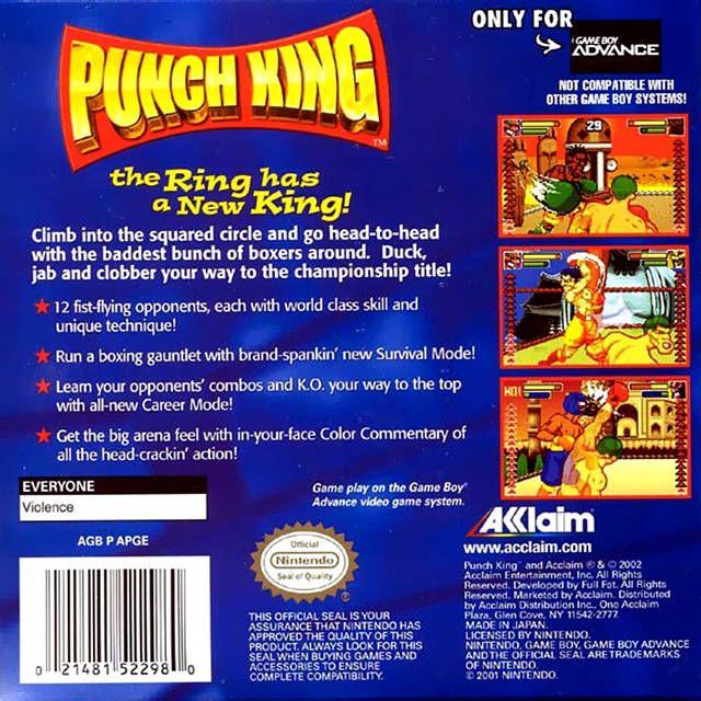 GBA - Punch King (Cartridge Only)