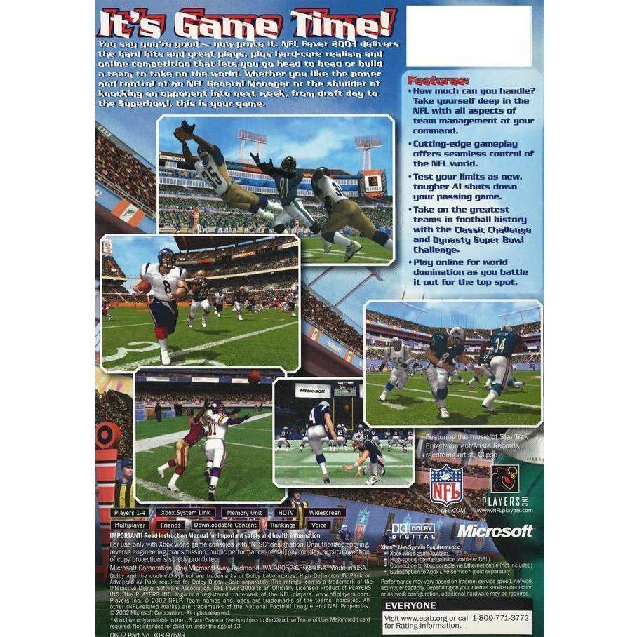 XBOX - NFL Fever 2003