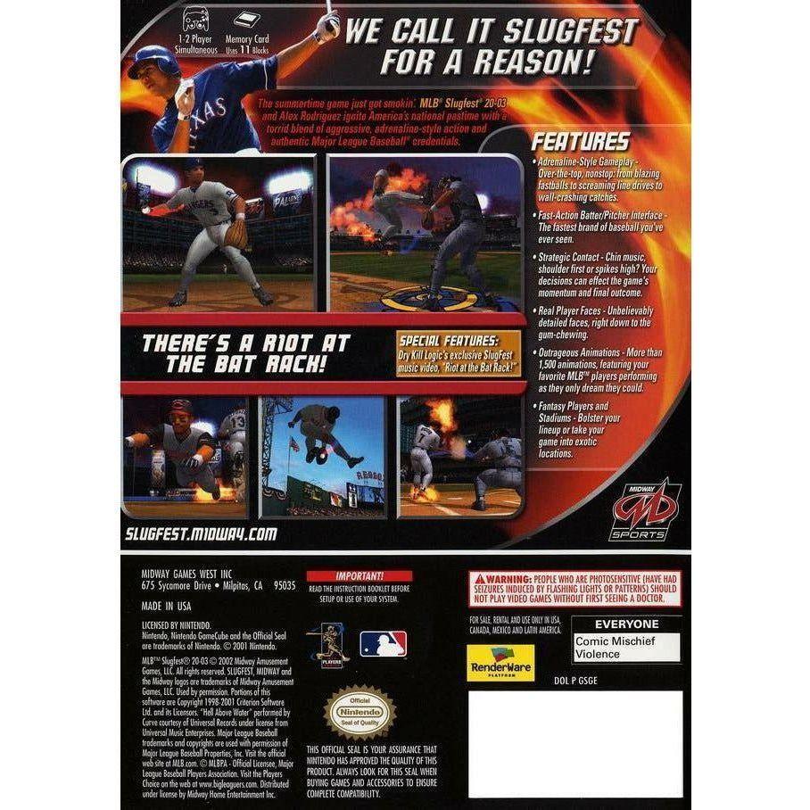 GameCube - MLB Slugfest 20-03