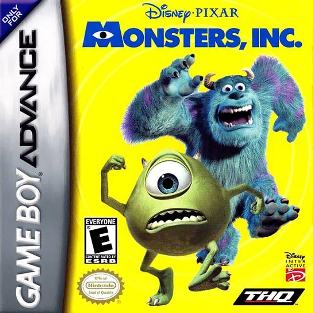 GBA - Monsters Inc (cartouche uniquement)