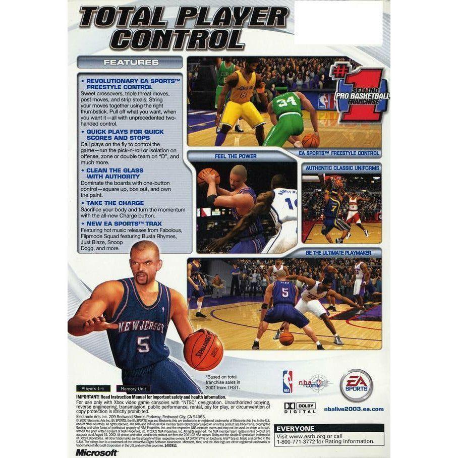 XBOX-NBA Live 2003