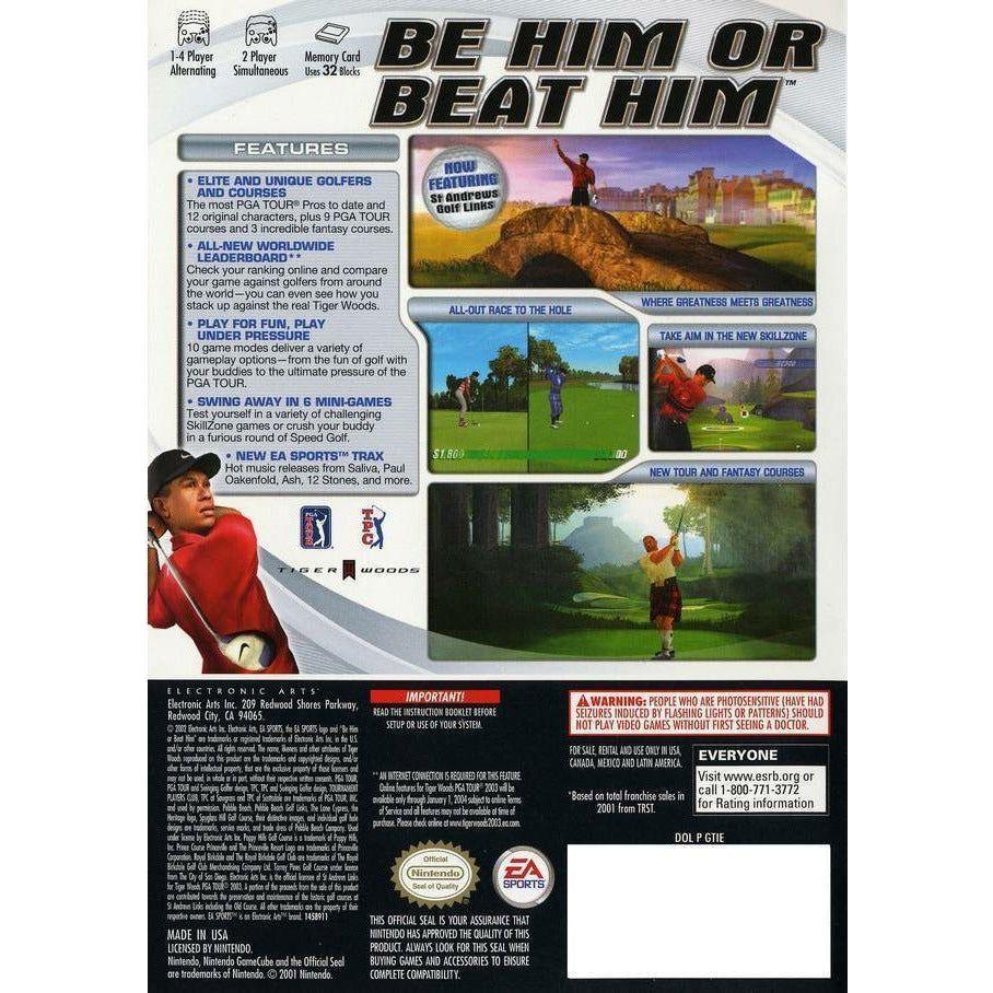 GameCube-Tiger Woods PGA Tour 2003