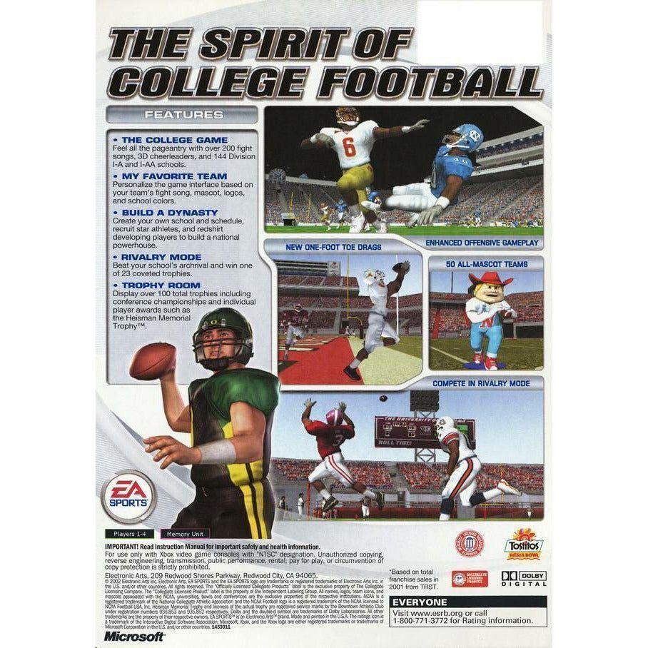 XBOX - NCAA Football 2003