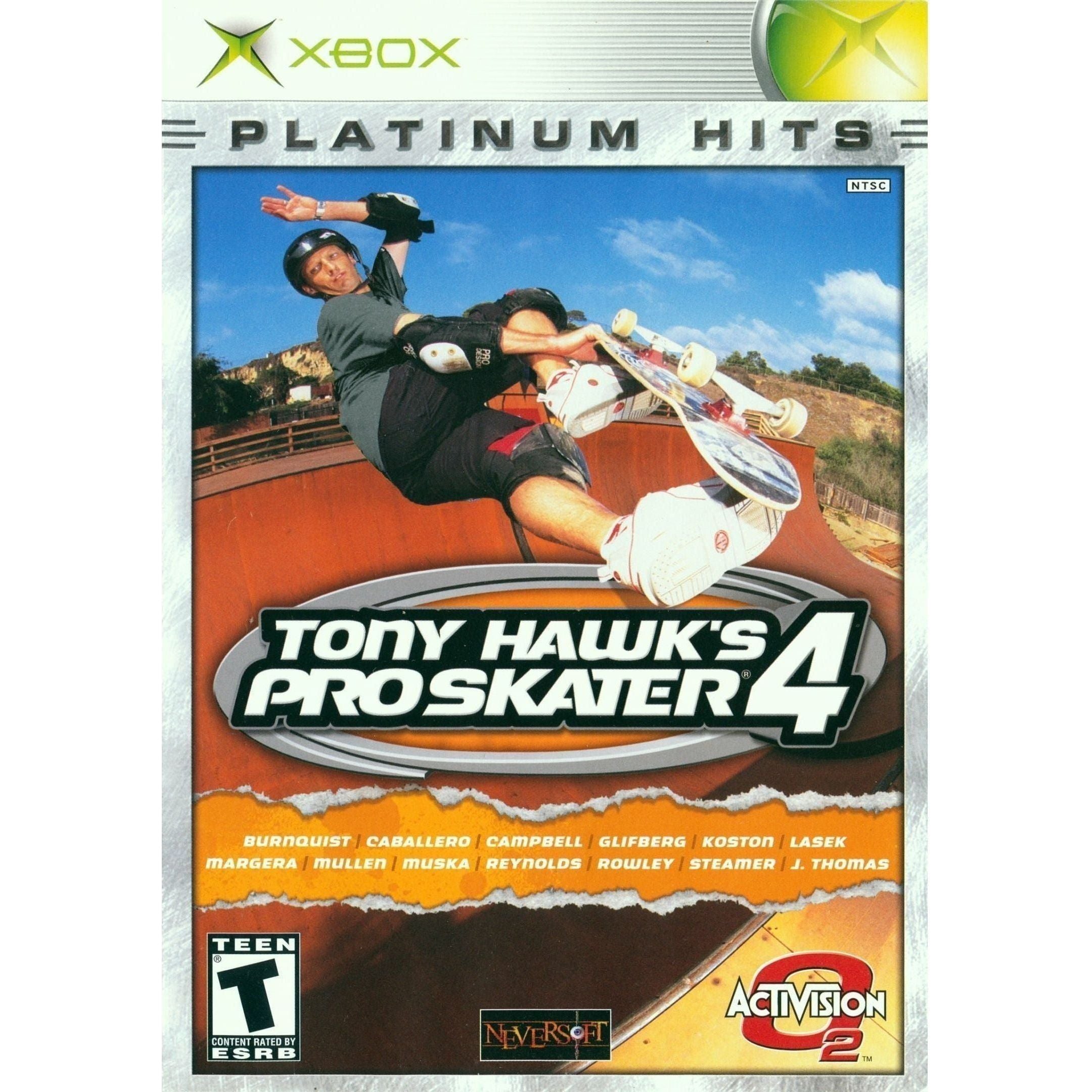 Tony hawk pro skater 4 xbox top one