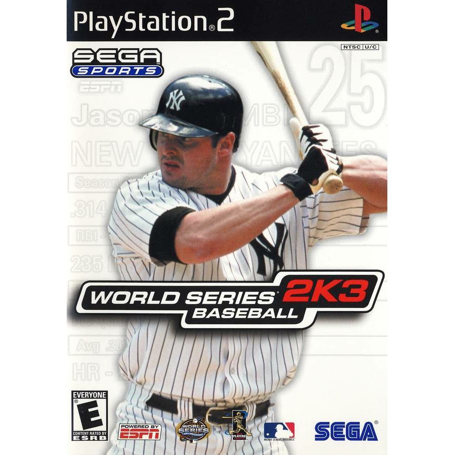 PS2 - Série mondiale Baseball 2K3