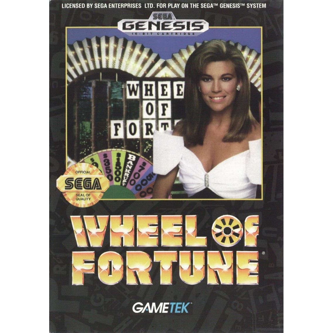 Genesis - Wheel of Fortune (Cartridge Only)