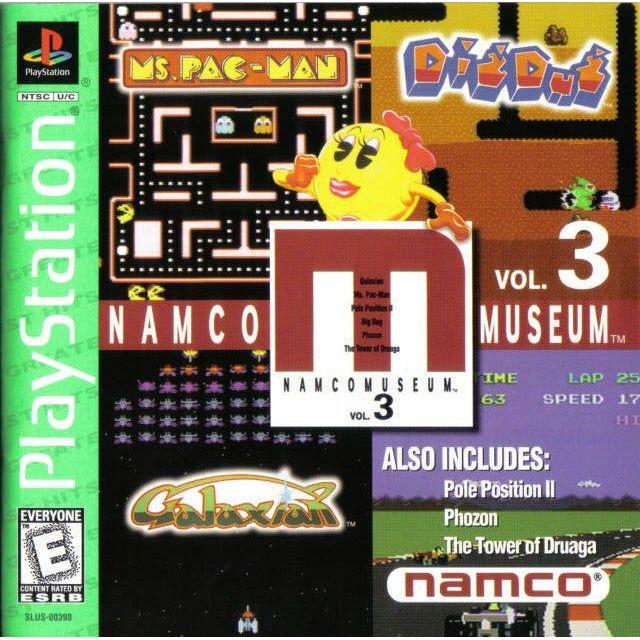 PS1 - Namco Museum Volume 3