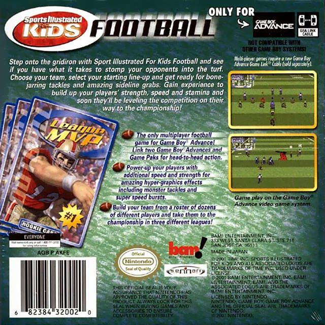 GBA - Sports Illustrated for Kids Football (Cartridge Only)