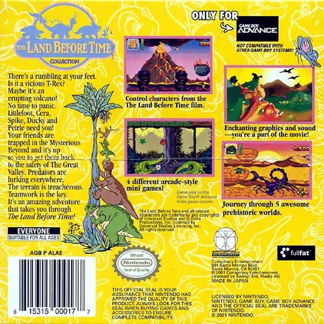 GBA - The Land Before Time Collection (Cartridge Only)