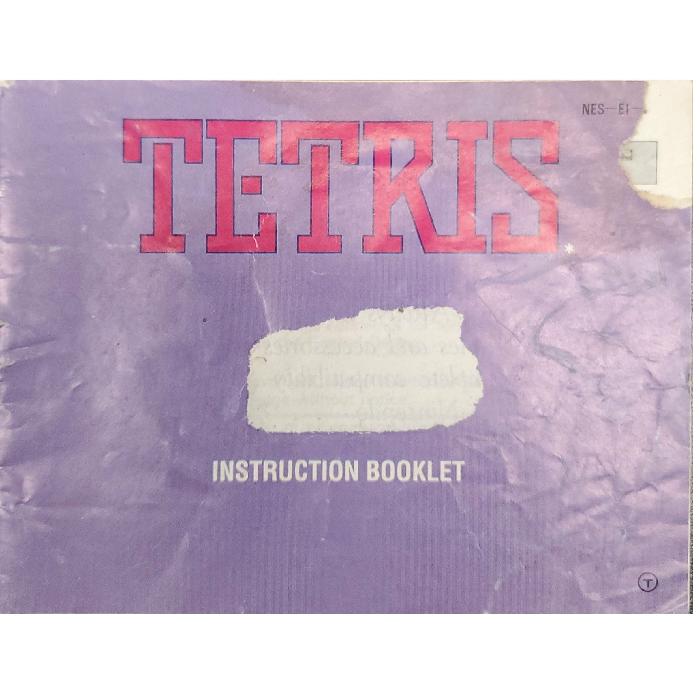 NES - Tetris (Manuel / Porté)