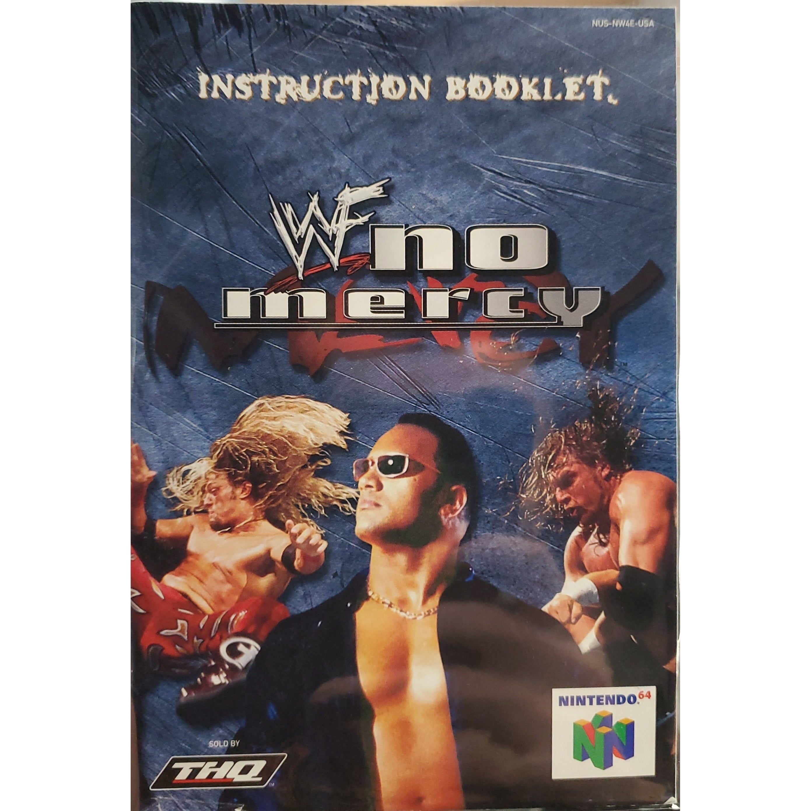 N64 - WWF No Mercy (Manuel)