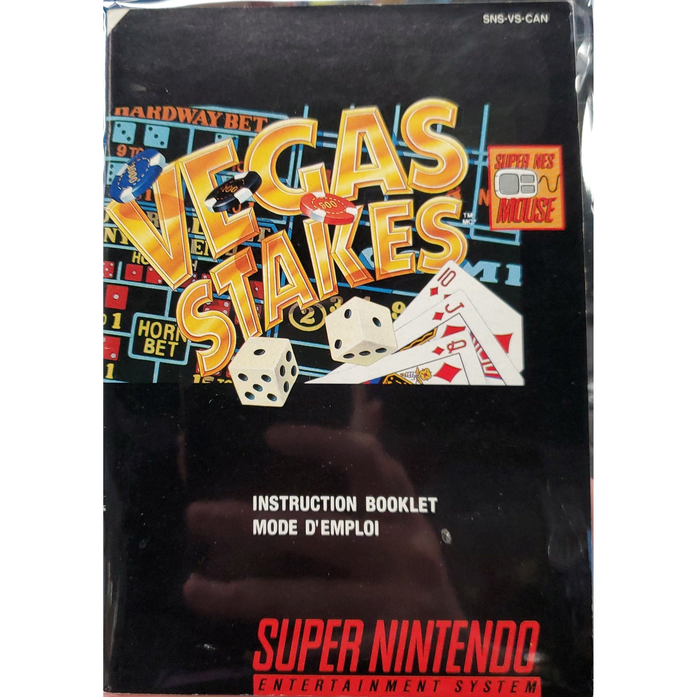 SNES - Vegas Stakes (Manuel)