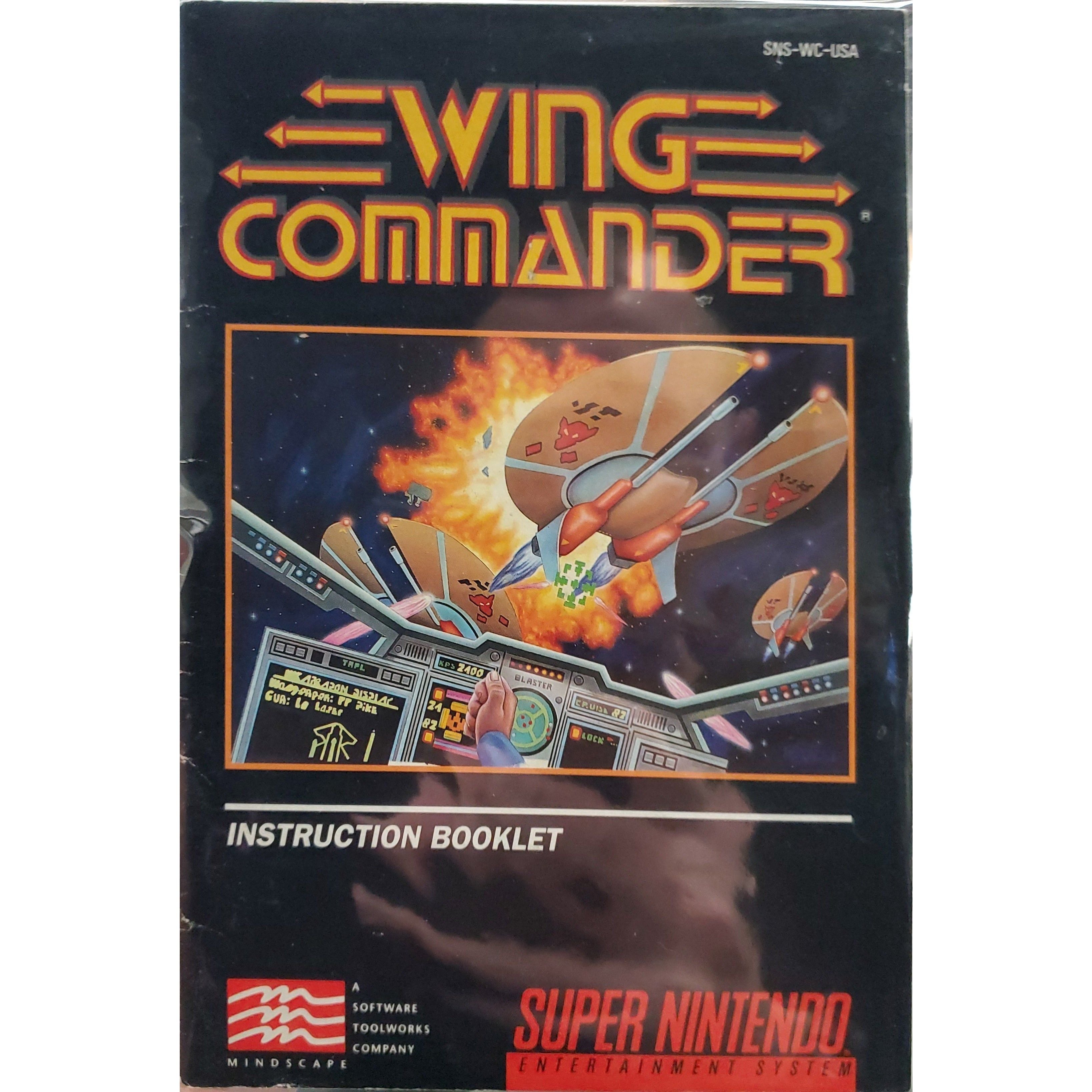 SNES - Wing Commander (Manuel)