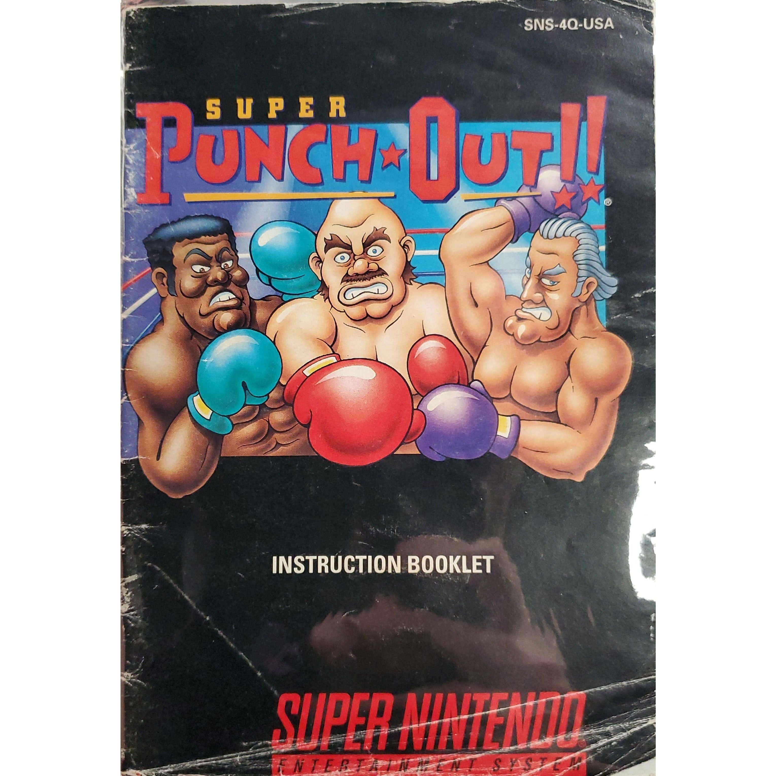 SNES - Super Punch-Out (Manuel)