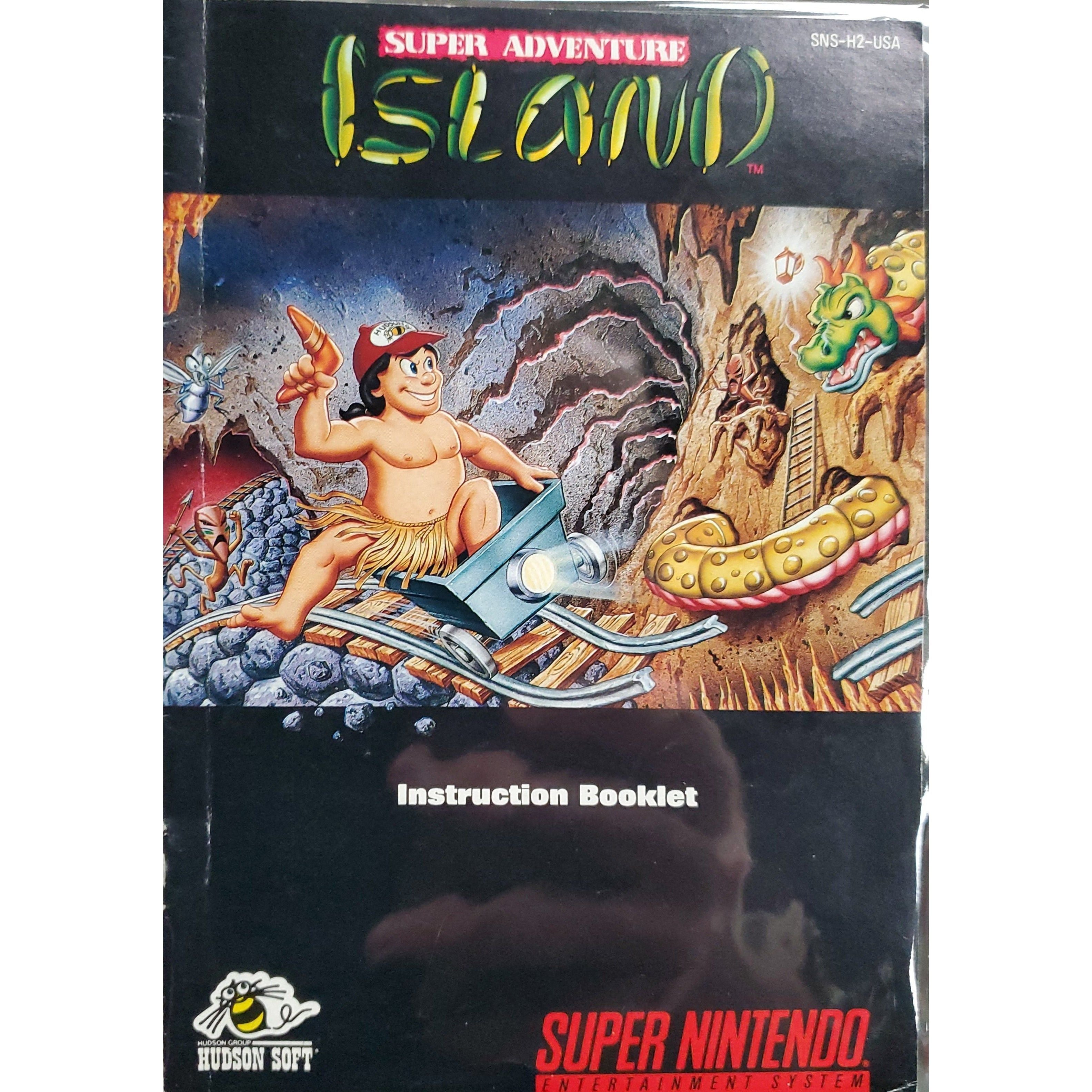 SNES - Île Super Adventure (Manuel)