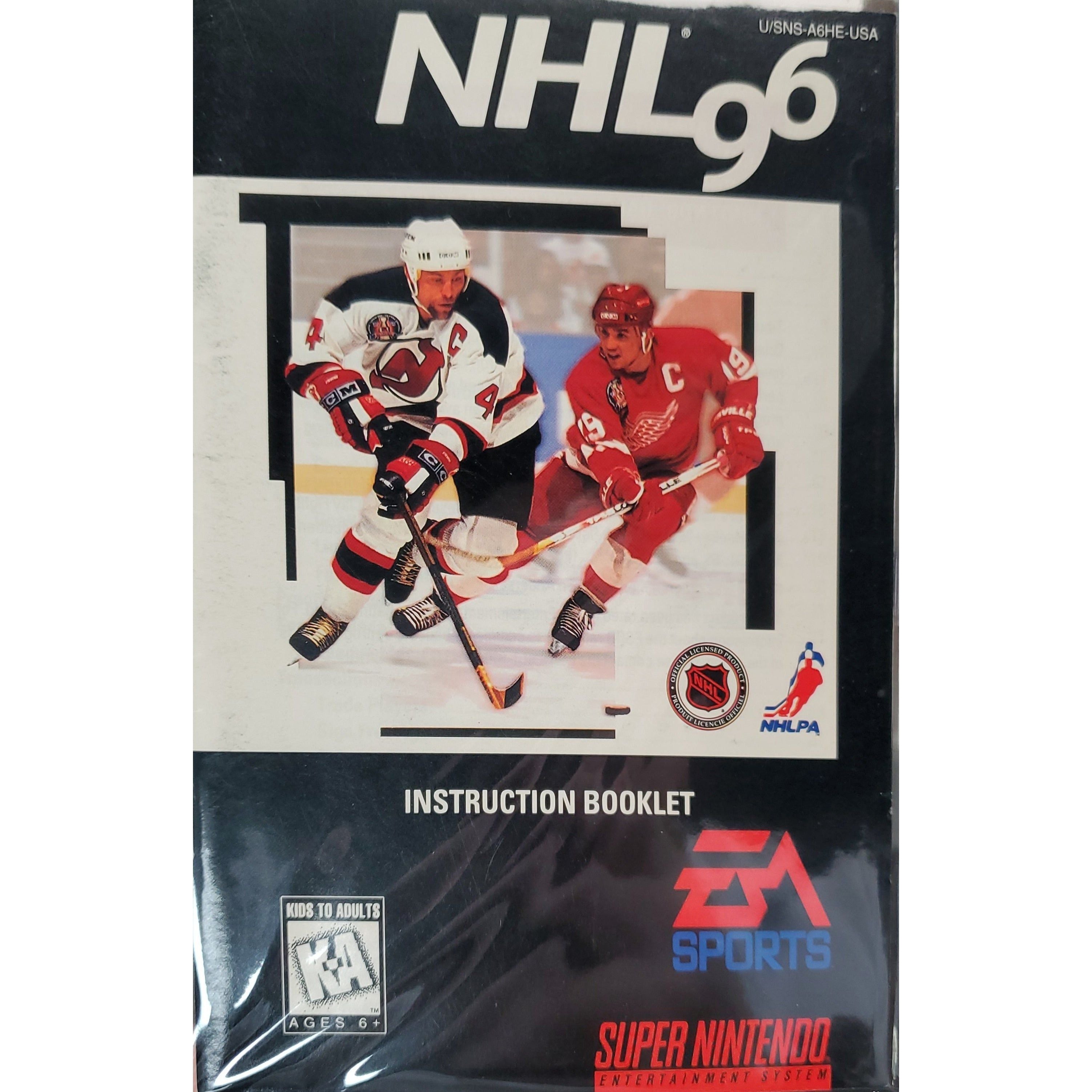 SNES - NHL 96 (Manuel)