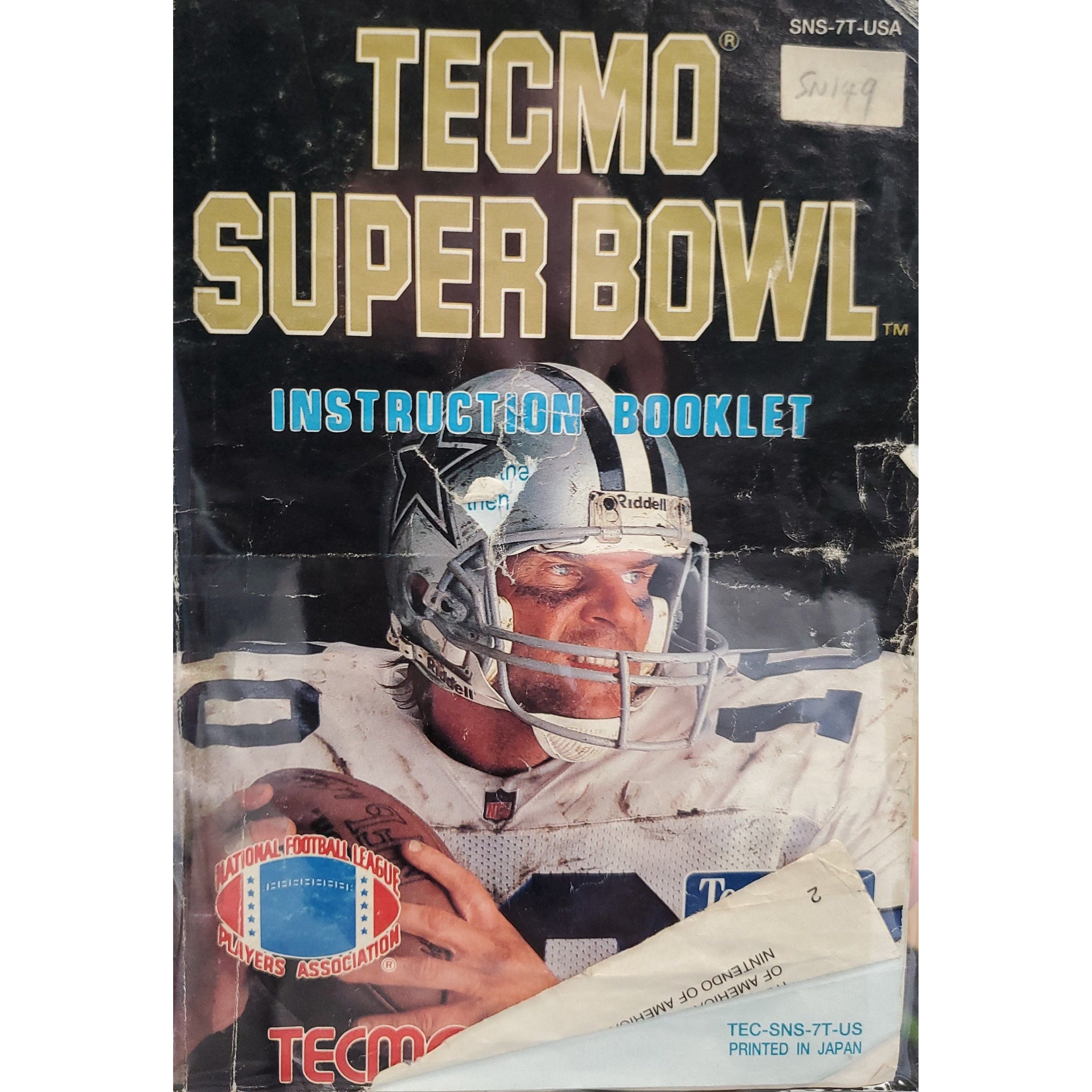 SNES - TECMO Super Bowl (Manuel / Porté)