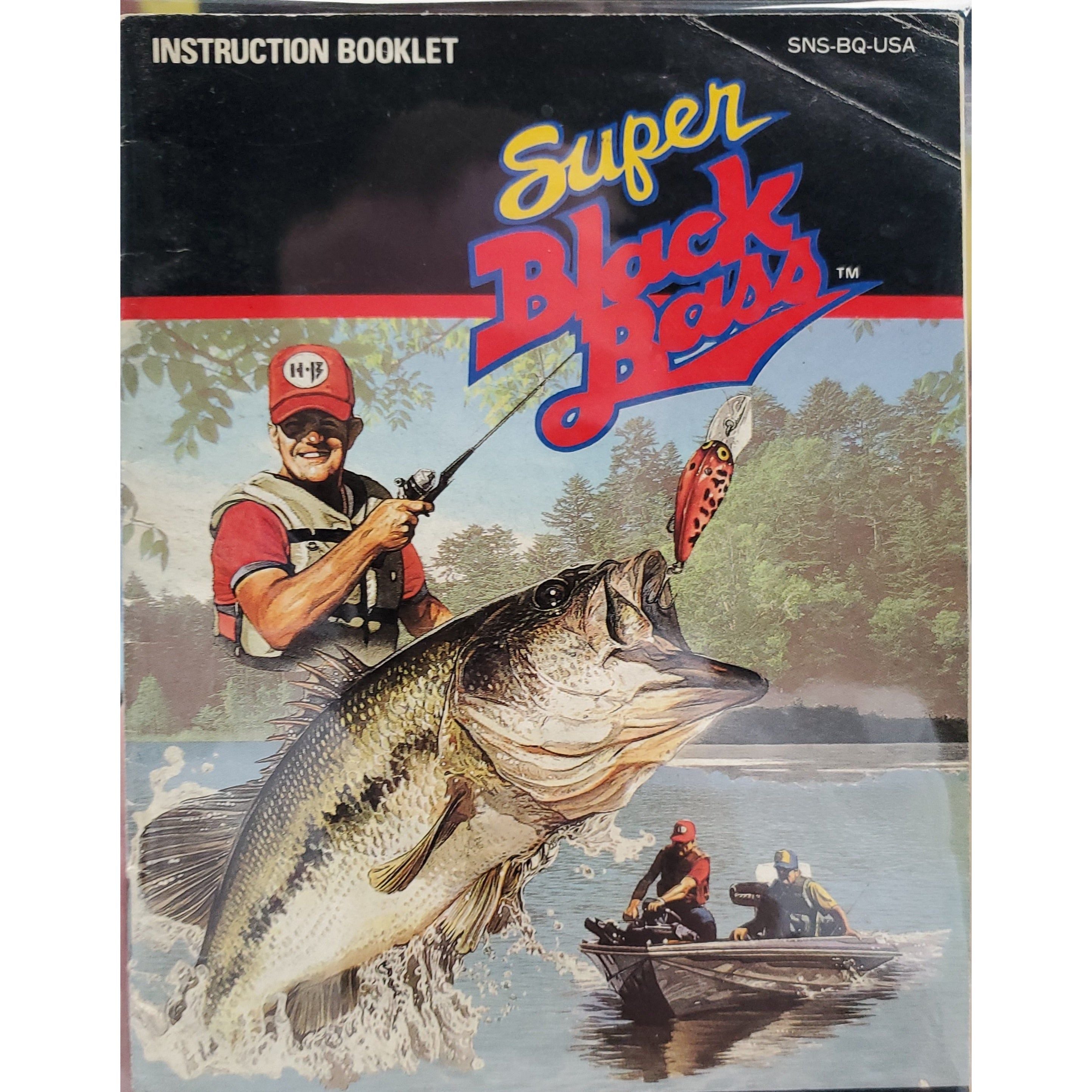 SNES - Super Black Bass (Manuel)