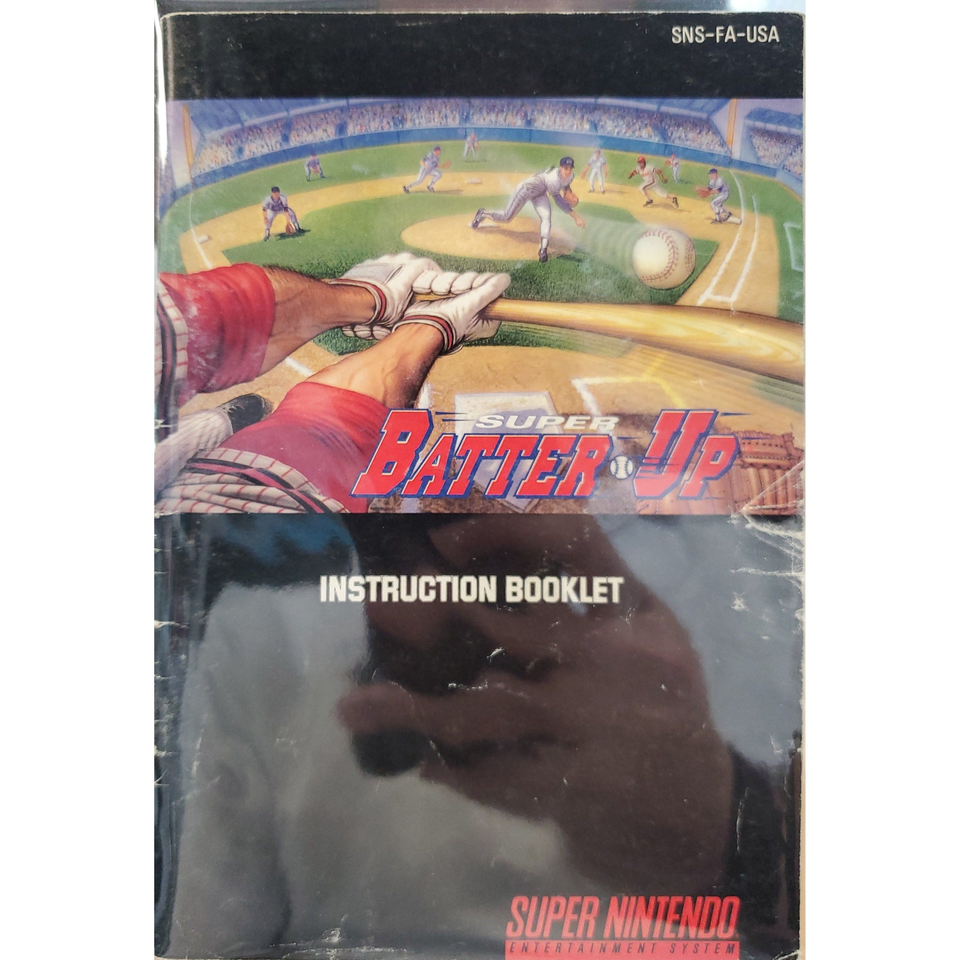 SNES - Super Batter Up (Manuel / Porté)