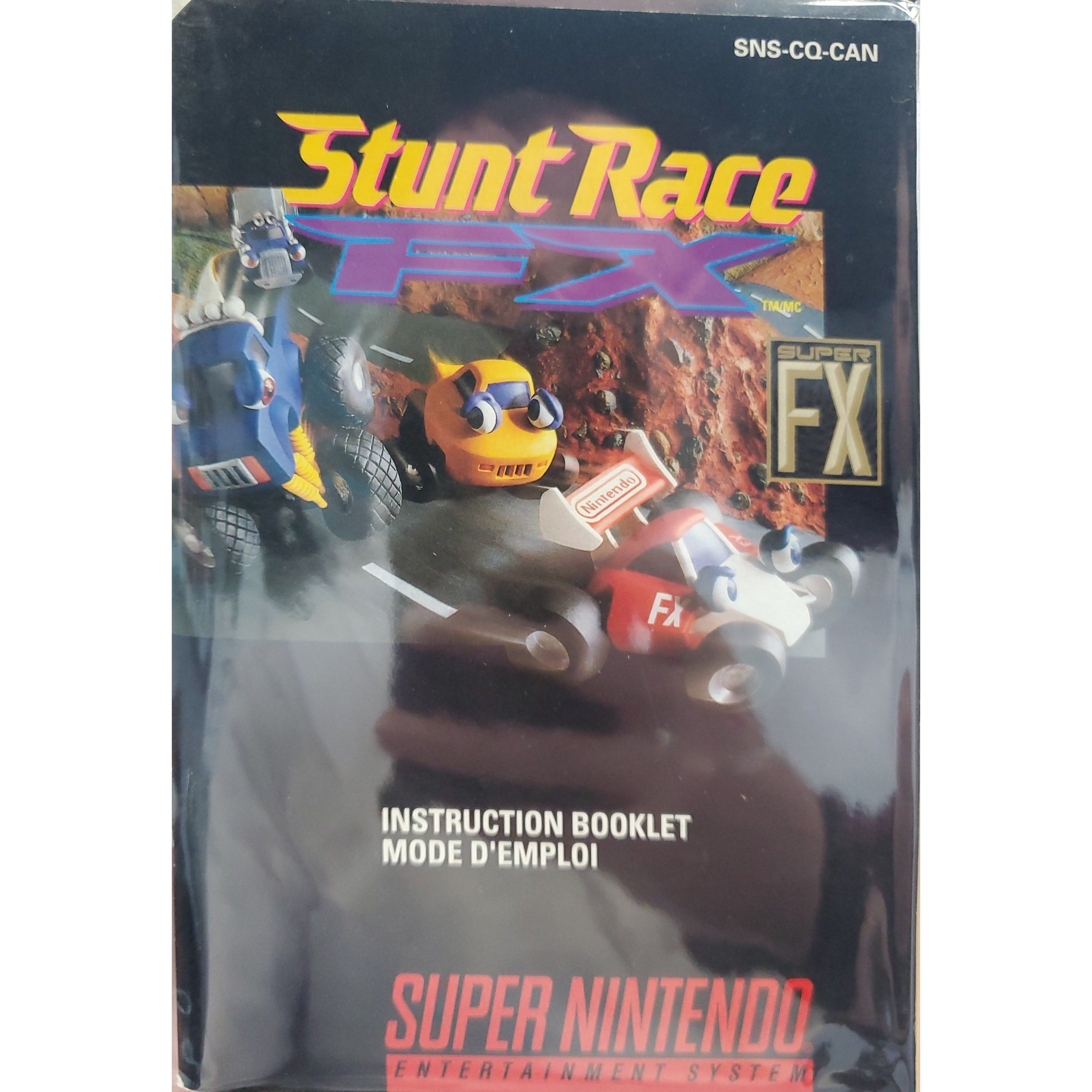 SNES - Stunt Race FX (Manuel)