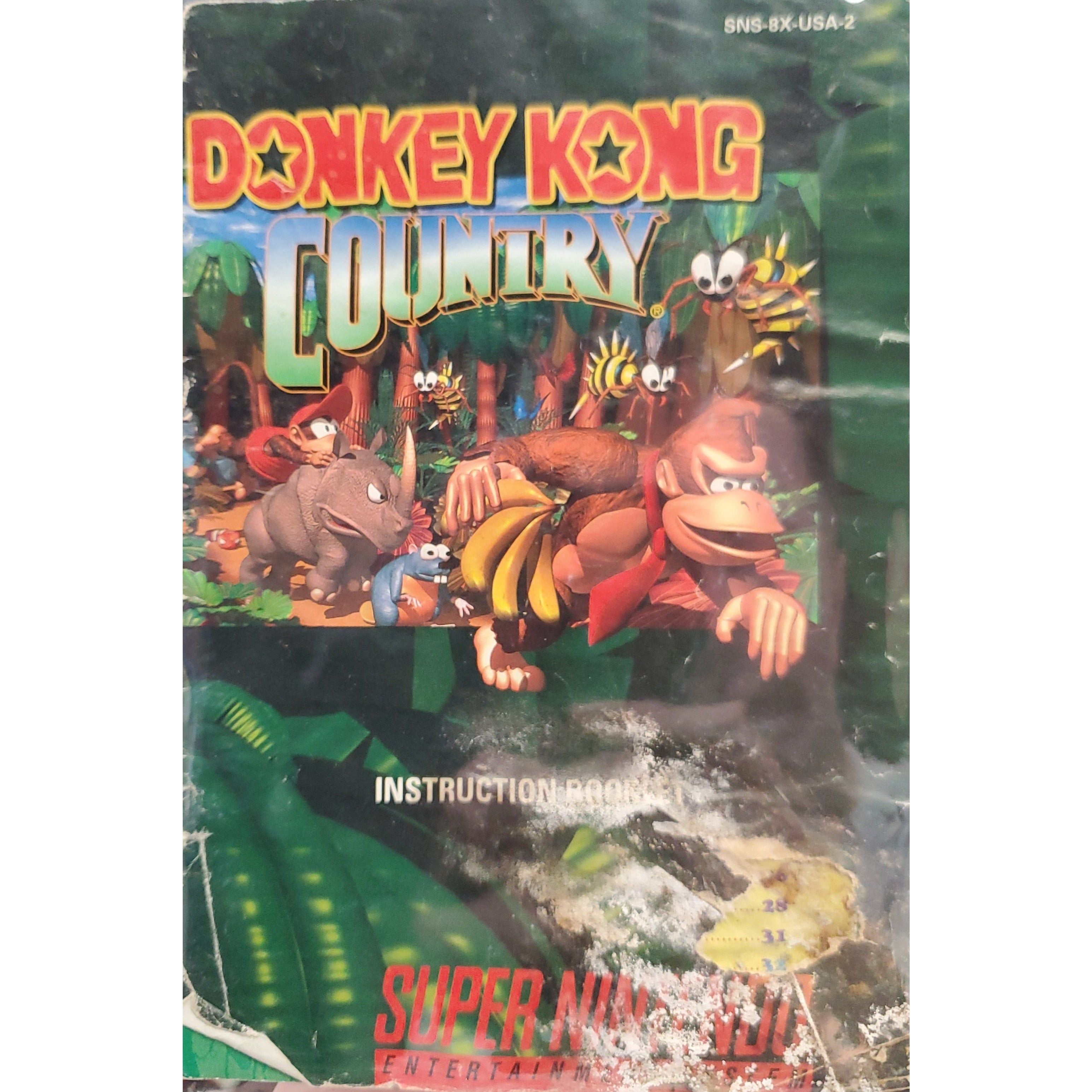 SNES - Donkey Kong Country (Manuel / Porté)