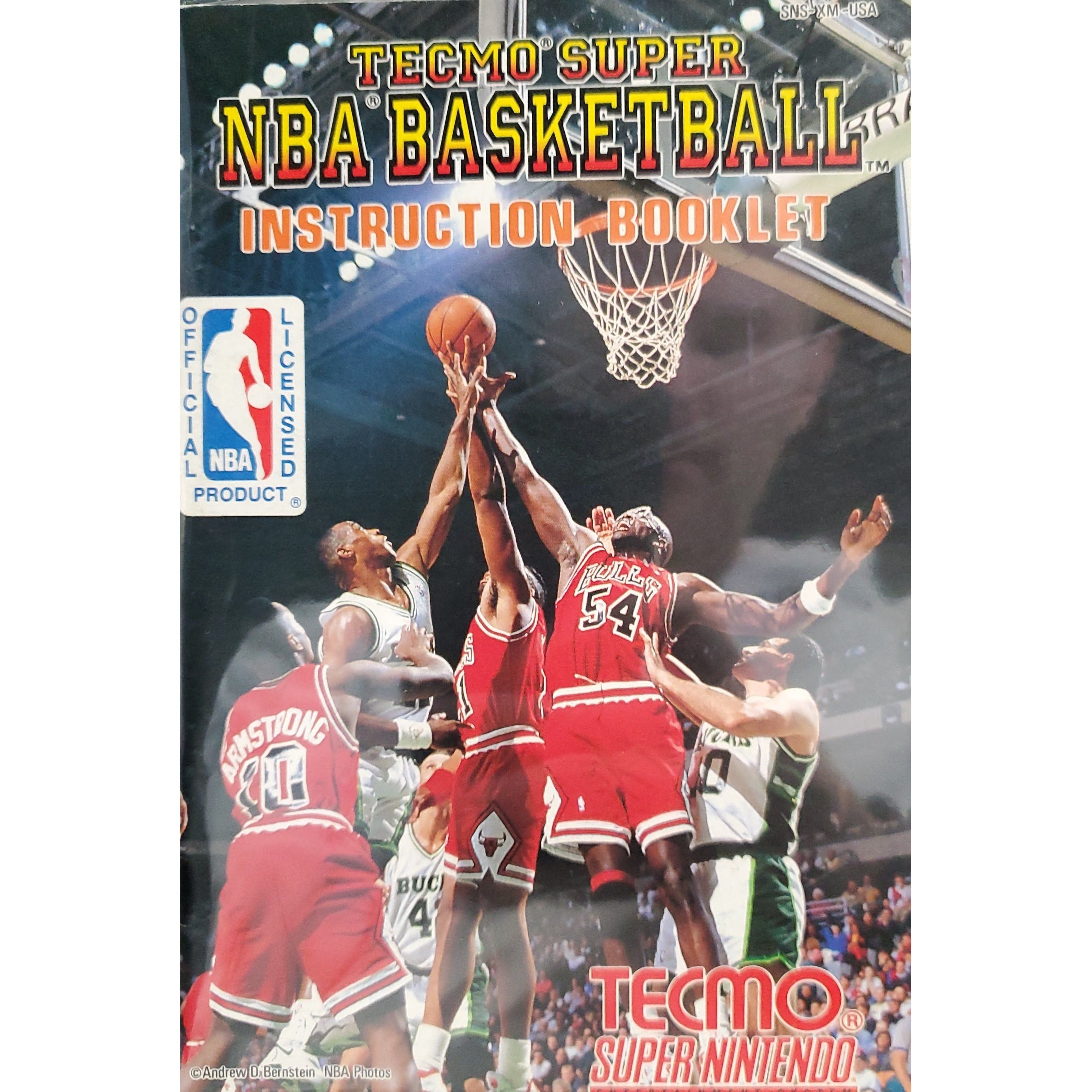 SNES - Tecmo Super NBA Basketball (Manuel)