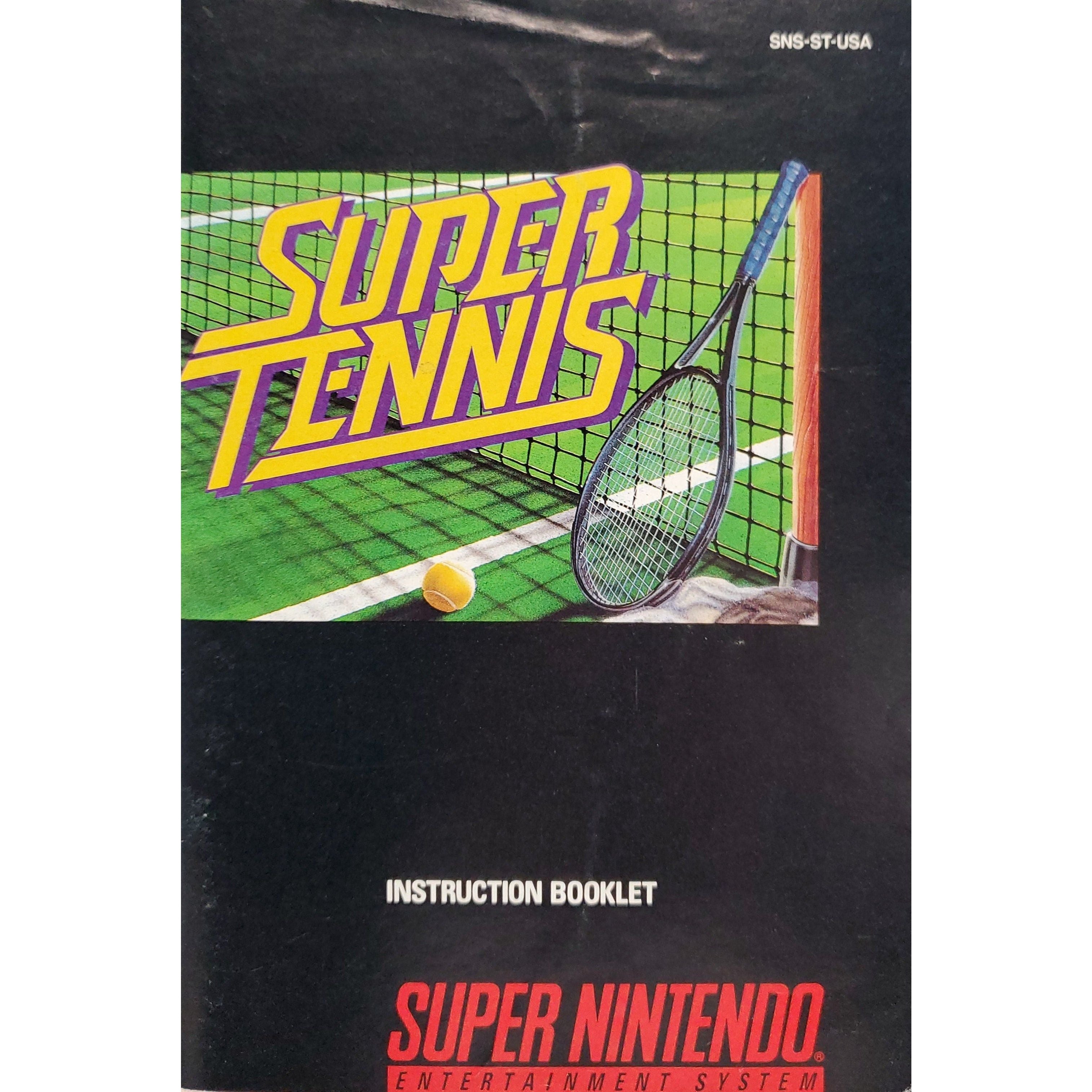 SNES-Super Tennis (Manuel)